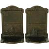 Image 1 : Pair Abraham Lincoln Gettysburg Address Bookends 