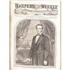 Image 2 : Framed Pair of 1860 Harper's Weekly Magazines 