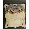 Image 1 : Display Sign With Washington and Lincoln Motif 
