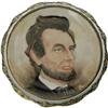 Image 1 : Abraham Lincoln:1891 Signed Hand-Painted Plate 