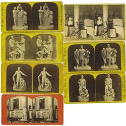 Abraham Lincoln Statuary Stereoviews 