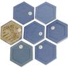 Image 2 : Seven Matching Lincoln "Cameo" Style Tiles 