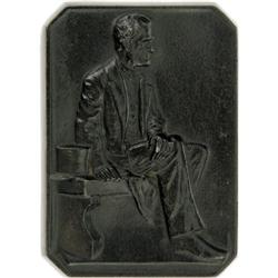 Abraham Lincoln Iron Paperweight by Kraeuter 