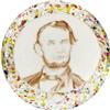 Image 1 : Colorful Abraham Lincoln Globe Paperweight 