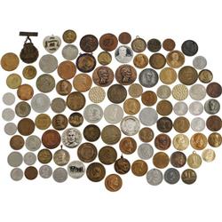 Large Lincoln Coin and Medal Grouping 