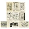 Image 1 : 17 Different Artists' Suffrage League Postcards 
