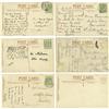 Image 2 : 6 English Suffrage Postcards- Historical Themes 