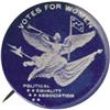 Image 1 : Political Equality Association Suffrage Pinback 
