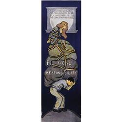 Political Responsibility Suffrage Poster 