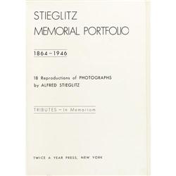 Alfred Stieglitz Memorial Portfolio 1864-1946 