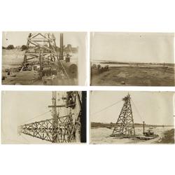 Early Oil Derrick Photo Group 