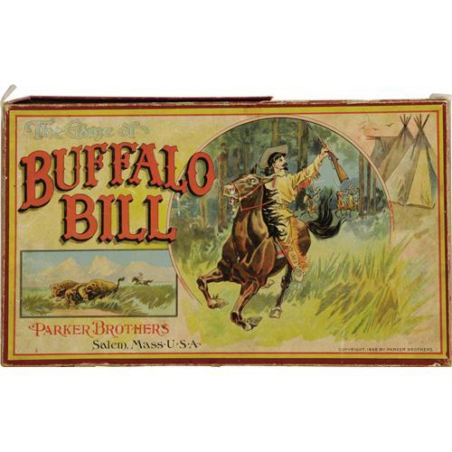 Vintage Buffalo Bill Board Game