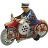 Image 2 : Marx Mechanical Police Siren Motorcycle 