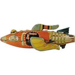Marx Buck Rogers Rocket Ship Wind-up Toy 