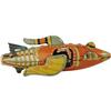 Image 2 : Marx Buck Rogers Rocket Ship Wind-up Toy 