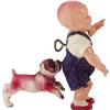 Image 3 : Celluloid Crying Baby and Dog Wind-up Toy 