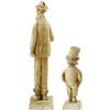 Image 2 : Mark Hampton Mutt and Jeff Chalkware Figurines 