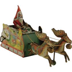 Ferdinand Strauss Santee Claus Wind-up Toy 