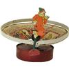 Image 1 : Vintage Unicycle Riding Circus Clown Wind-up Toy 