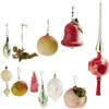 Image 1 : Group Small Early Glass Composition Ornaments 