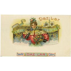 Daz-Lar Cigar Label by Schmidt & Co., New York. 