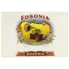 Image 1 : Edsonia Cigar Label by George Schlegel of NY 