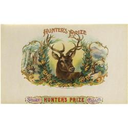 Hunter's Prize Cigar Label by Schmidt & Co., NY 