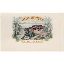 Little African Black Americana Cigar Label 