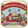 Image 1 : The Philadelphia Cigar Label. Full color litho 