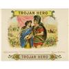 Image 1 : Trojan Hero Sample Cigar Label- George Schlegel 
