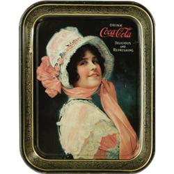 1914 "Betty" Coca-Cola Tray 