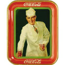 1927 Soda Jerk Coca-Cola Tray 