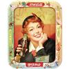 Image 1 : 1953-1960 Coca-Cola Menu Girl Tray 