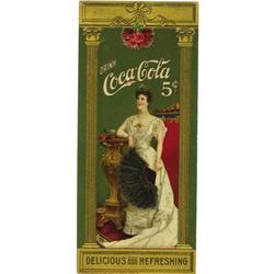 Beautiful 1904 Coca-Cola Color Litho Bookmark 