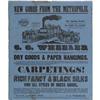 Image 1 : Early Connecticut Advertising: 1847 Poster 