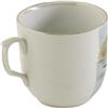 Image 2 : Circa 1840s Handpainted Rowing Porcelain Cup 