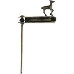 Antique Silverplate Noisemaker, 2.5" x 5" 