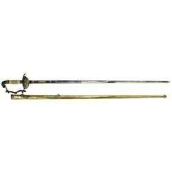 Early American Artillery Officer Saber 