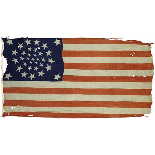 United States 34 Star Civil War Era Flag