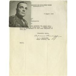 Anthony C. McAuliffe Typed Letter Signed 