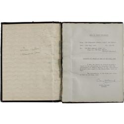 Transcript of the H.M.S. Ark Royal's Attack 