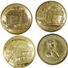 Image 1 : 4 Buttons 1840 Van Buren and Harrison Campaign 