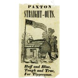 William Henry Harrison 1840 Campaign Ribbon 