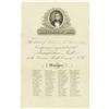 Image 1 : 1845 James K. Polk Inaugural Ball Invitation 
