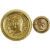 Image 1 : Pair of Scovill Mfg. Co.Henry Clay Buttons 