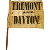 Image 1 : Rare Freemont & Dayton Campaign Flag 
