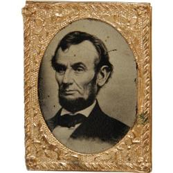 Abraham Lincoln Gem Tintype 