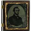 Image 1 : Abraham Lincoln: A Spectacular Ruby Ambrotype 