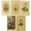 Image 2 : 10 Views of Abraham Lincoln - Cartes de Visite 