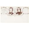 Image 1 : Abraham Lincoln & Andrew Johnson Jugate Envelope 